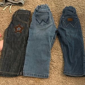 18M, 24m, 2t wrangler jeans